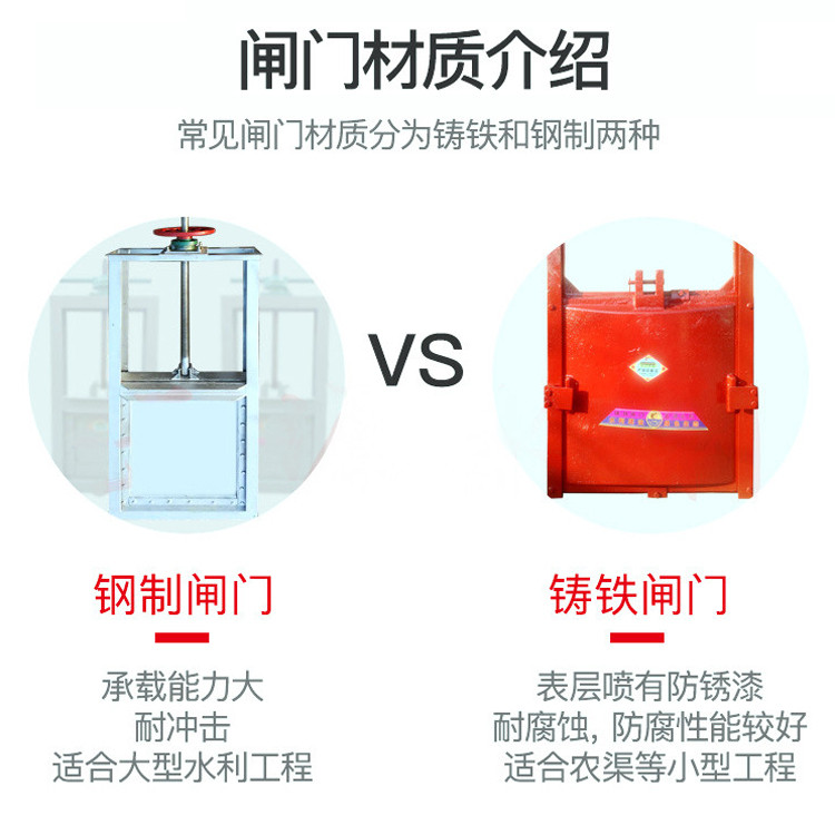 铸铁镶铜闸门